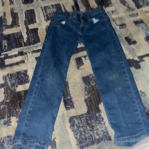 Size 8 boys blue jeans